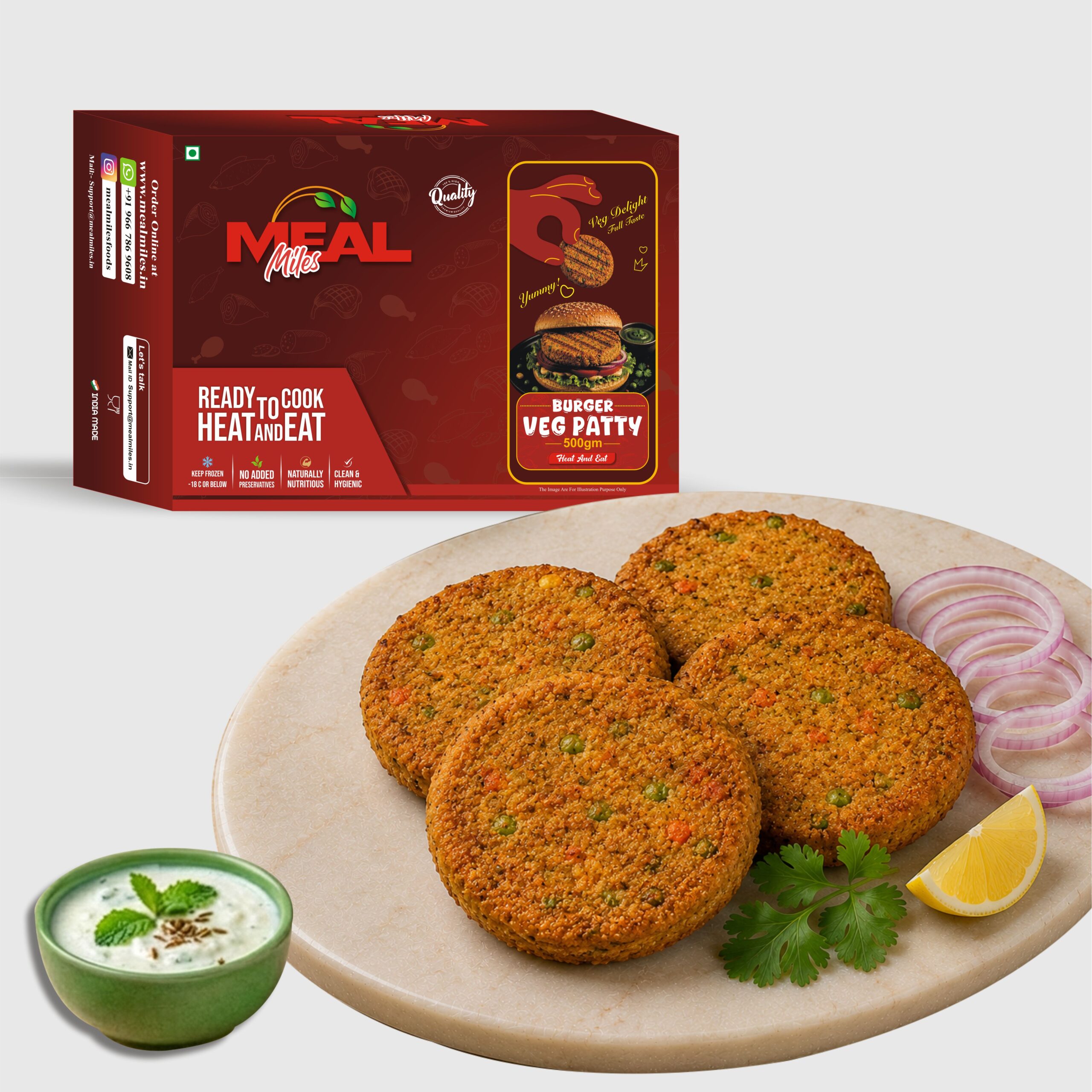 BURGER VEG PATTY