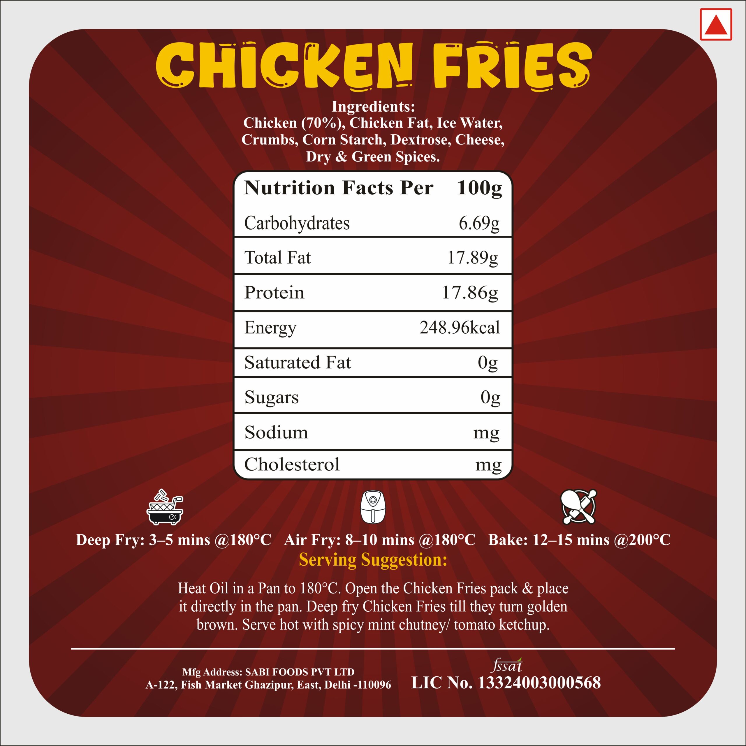 CHICKEN FRIES