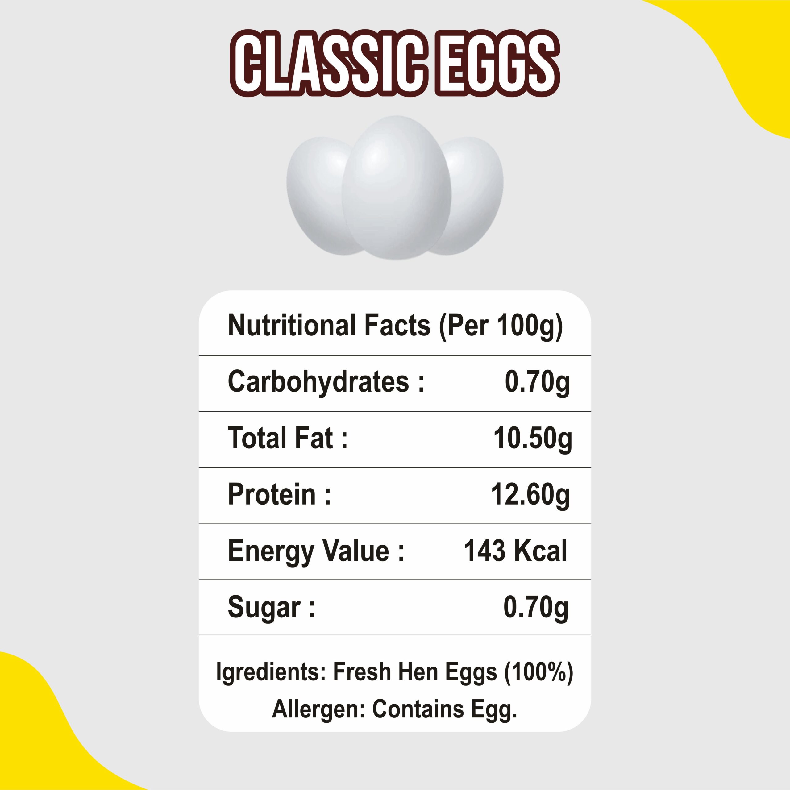 CLASSIC EGGS