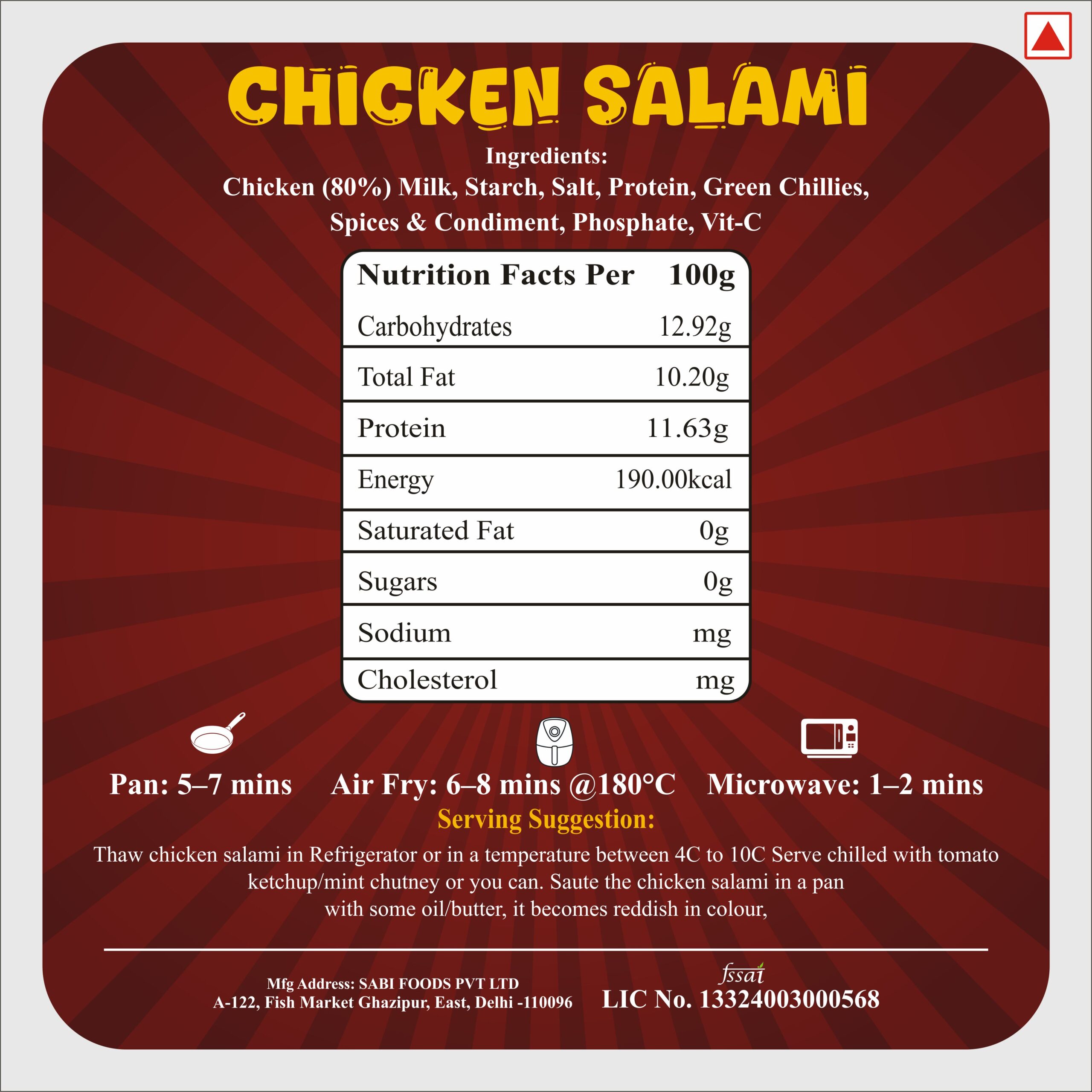 CHICKEN SALAMI