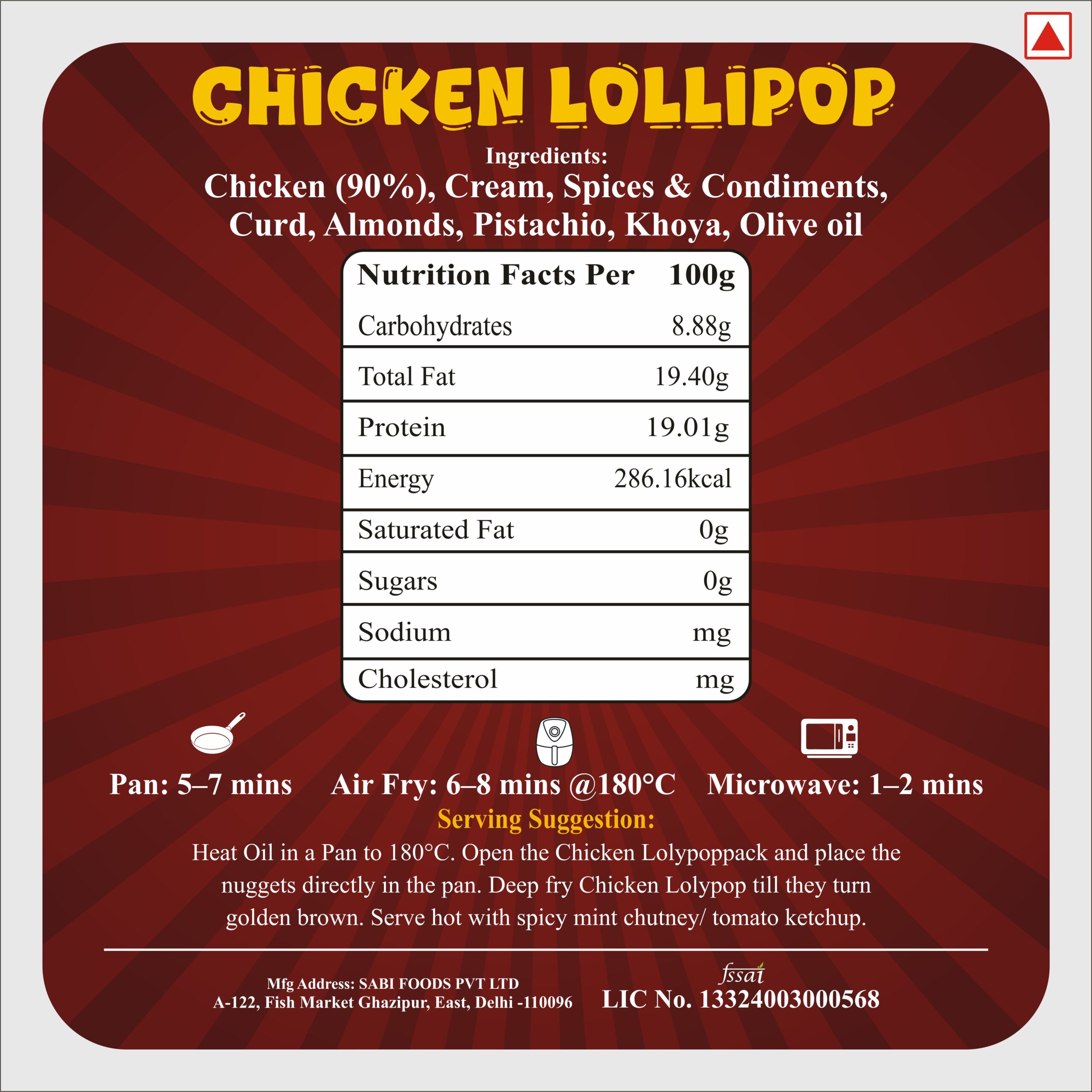 CHICKEN LOLLIPOP